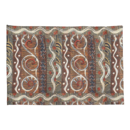 King Size Duvet Standard für afrikanische Print Kissenbezug (Rückseite-Rechts)