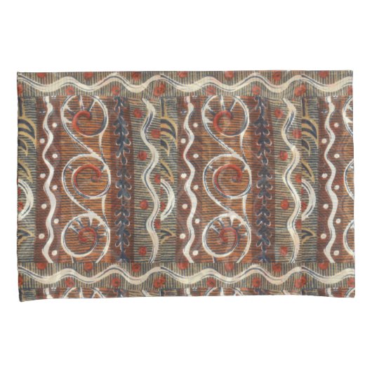 King Size Duvet Standard für afrikanische Print Kissenbezug (Vorderseite-Rechts)