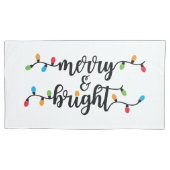 King Size Merry & Bright Pillowcase Set Kissenbezug (Vorderseite-Links)