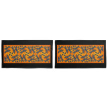 King Size - Rauchen und Feuer im Quilt-Design