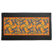 King Size - Rauchen und Feuer im Quilt-Design Kissenbezug (Vorderseite-Rechts)