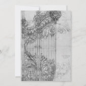 King Skeleton Grußkarte Feiertagskarte (Rückseite)