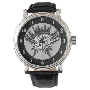 King Skull mit Dagger Armbanduhr
