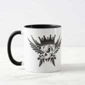 King Skull mit Dagger Tasse (Links)