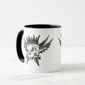 King Skull mit Dagger Tasse (Vorderseite Links)