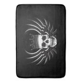 King Skull mit Flügeln Badematte (Vorderseite Vertikal)
