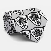King Skull Schild Krawatte (Gerollt)