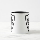 King Skull Schild Tasse (Zentrum)