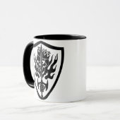 King Skull Schild Tasse (Vorderseite Links)