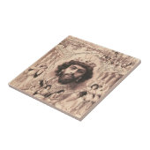 King Solomon umgeben von Tanzmädchen Fliese (Seite)