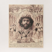 King Solomon umgeben von Tanzmädchen Puzzle (Vertikal)