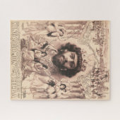 King Solomon umgeben von Tanzmädchen Puzzle (Horizontal)