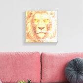 King Sparkle eyes Leinwanddruck (Insitu (Wohnzimmer))