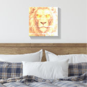 King Sparkle eyes Leinwanddruck (Insitu (Schlafzimmer))