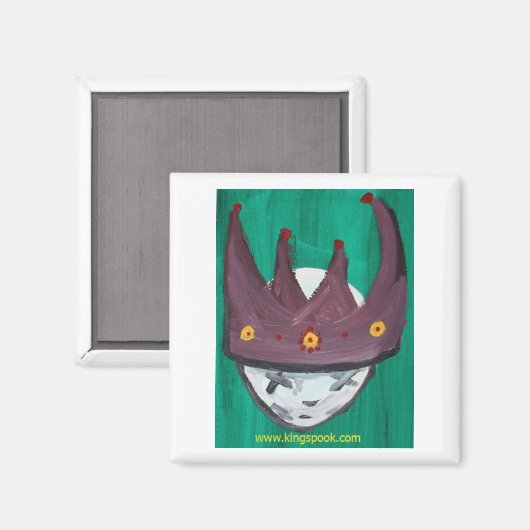 King Spook 2" Magnet (Vorderseite/Rückseite)