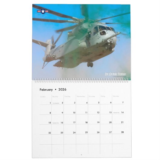 KING STALLION - CH-53K King Stallion Kalender (Feb 2026)