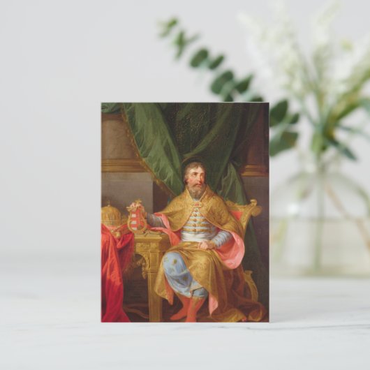 King Stephen Postkarte (Stehend Vorderseite)