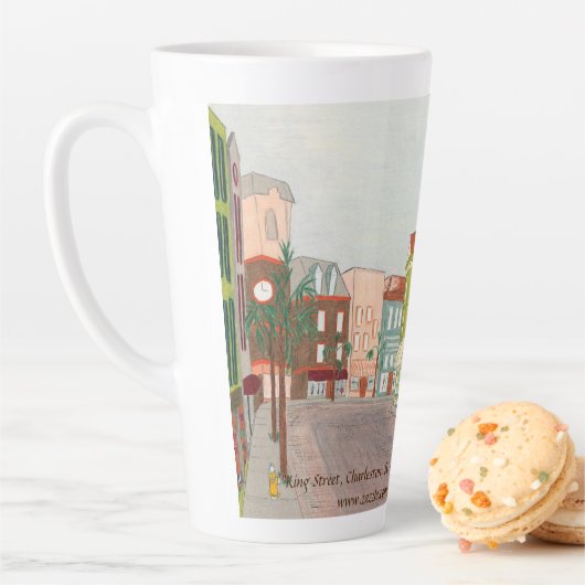 "King Street, Charleston, SC 1990" letzte Tasse (Beispiel)