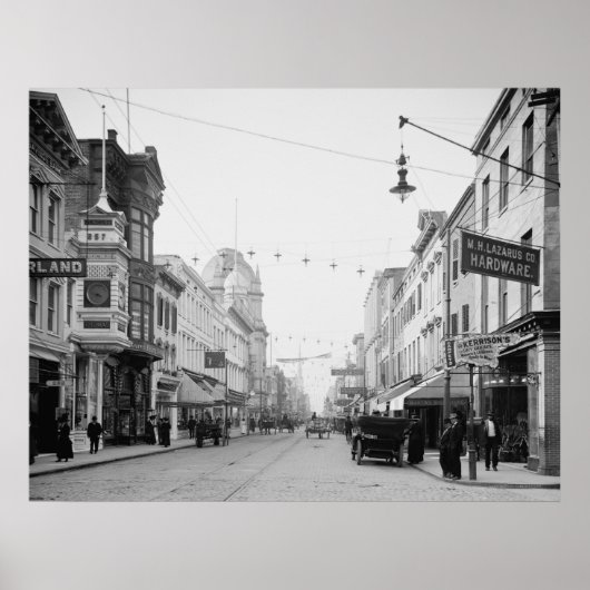 King Street Poster (Vorne)