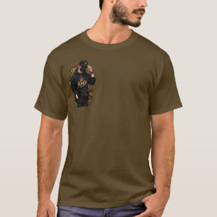 King Streetwear – Royaler Urbaner Krieger Grafik T-Shirt