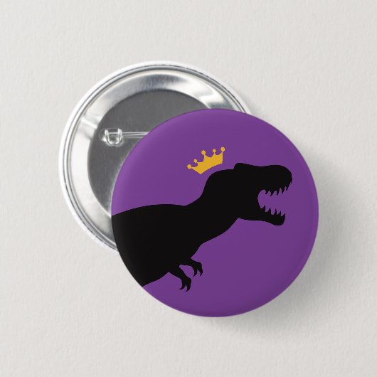 King T-Rex Button (Vorne & Hinten)