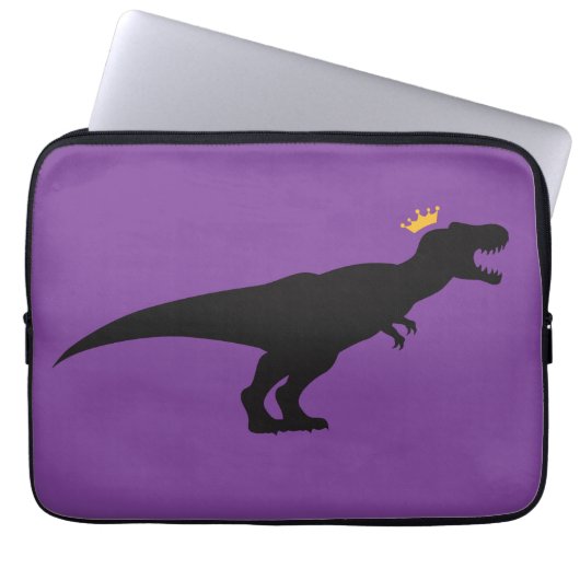 King T-Rex Laptopschutzhülle (Vorderseite)