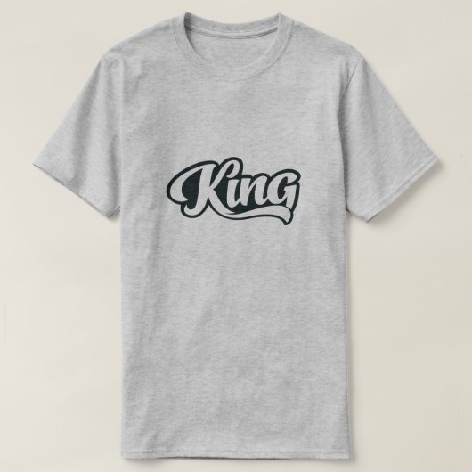 king T-Shirt (Design vorne)