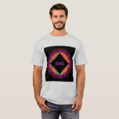 KING Text Ask Farbe Baumwolle Männer Frauen T-Shirt (Vorne ganz)