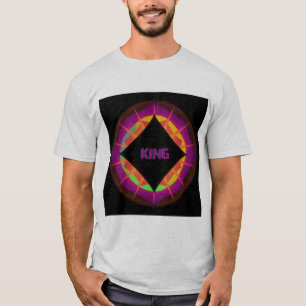 KING Text Ask Farbe Baumwolle Männer Frauen T-Shirt