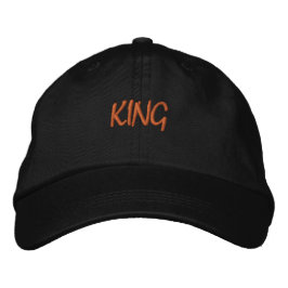 KING Text Cool Visor Blend of Style, Comfort-Hat Bestickte Baseballkappe
