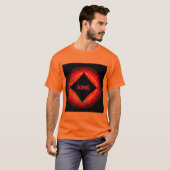 KING Text Erstellen Sie einen eigenen Text T-Shirt (Vorne ganz)