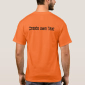 KING Text Erstellen Sie einen eigenen Text T-Shirt (Rückseite)