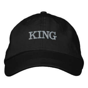 KING Text/Name Personalisierte benutzerdefinierte Bestickte Baseballkappe