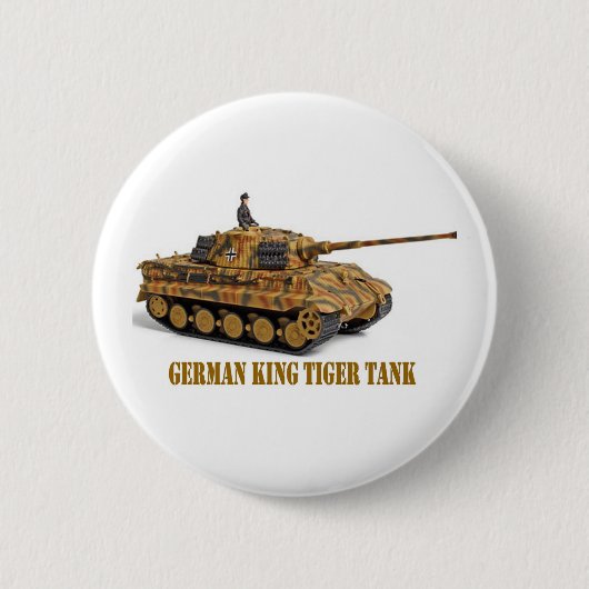 KING TIGER BUTTON (Vorderseite)
