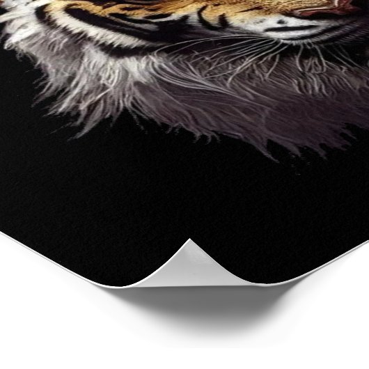 King Tiger Crown Poster (Ecke)