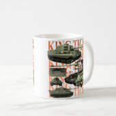 King Tiger, Der Monstertank des 2. Weltkriegs Kaffeetasse (VorderseiteRechts)