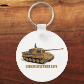 KING TIGER SCHLÜSSELANHÄNGER (Vorderseite)