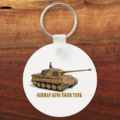 KING TIGER SCHLÜSSELANHÄNGER (Vorderseite)