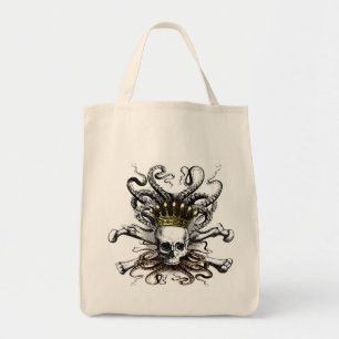 King Tintenfisch Skull Bag Tragetasche