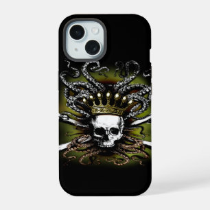 King Tintenfisch Skull iPhone 15 Hülle