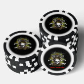 King Tintenfisch Skull Poker Chips (Stapel)