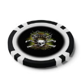 King Tintenfisch Skull Poker Chips (Oberseite)