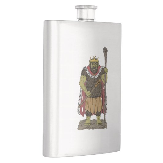 King Troll Flachmann (Rechts)