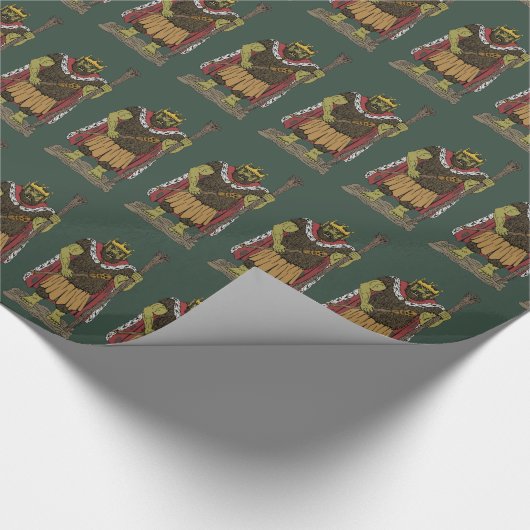 King Troll Geschenkpapier (Ecke)