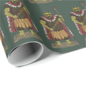 King Troll Geschenkpapier (Rolleneckpunkt)