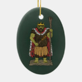 King Troll Keramik Ornament (Hinten)