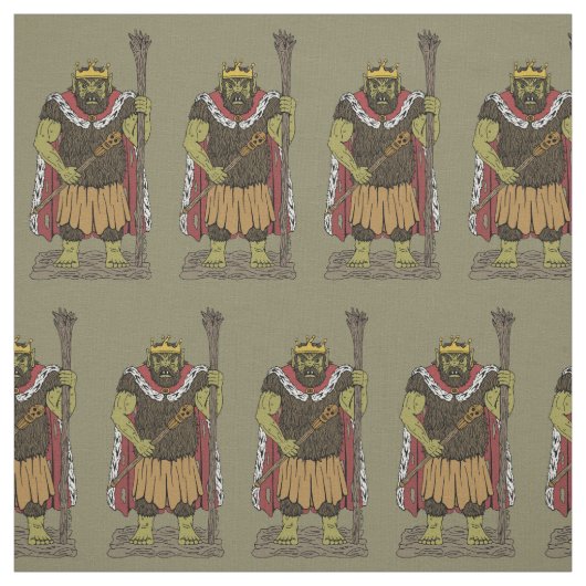 King Troll Stoff (Muster)