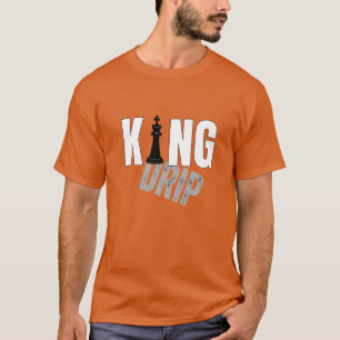 King Tropfen Bold Streetwear T - Shirt Urban Roy