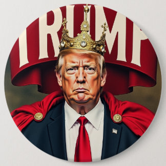 King Trump für Maga Button