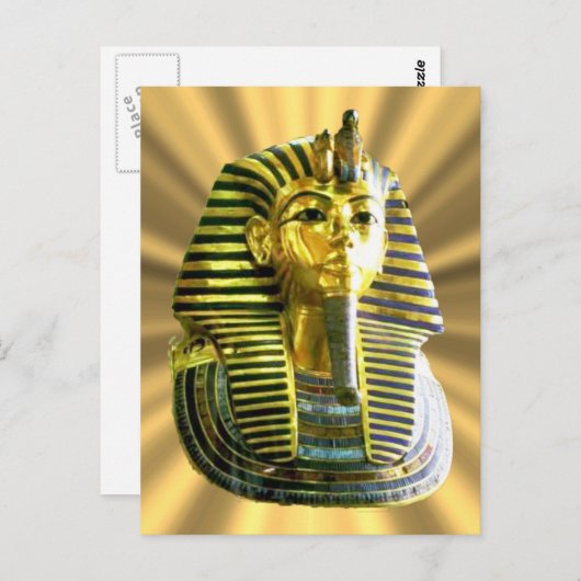 King Tut #2 Postkarte (Vorne/Hinten)
